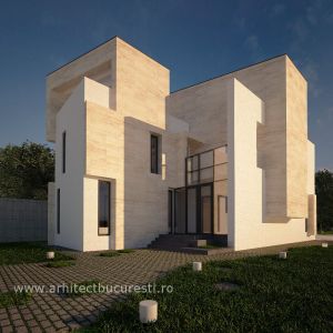 proiect casa | vila lux piscina arhitectura